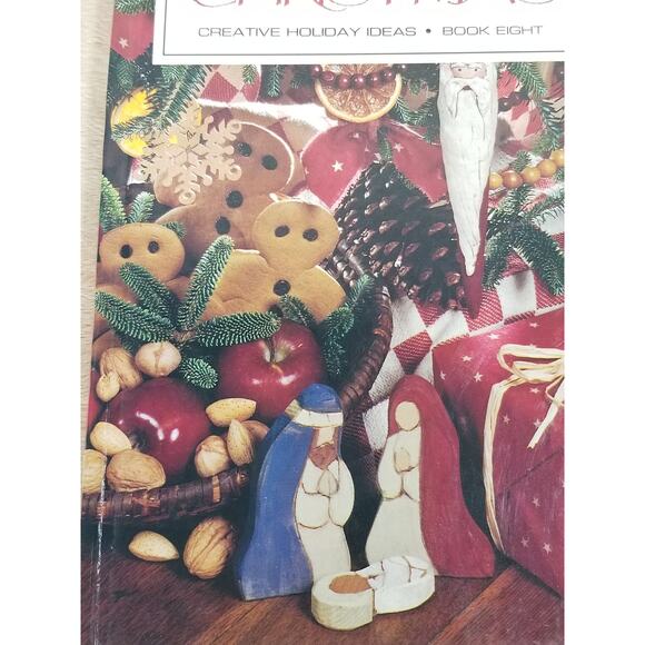 The Spirit Of Christmas Creative Holidays Ideas Book Eight Leisure Arts 1994 Vtg - Picture 3 of 16